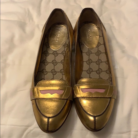 gucci penny loafers womens